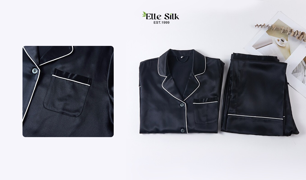custom silk pajamas