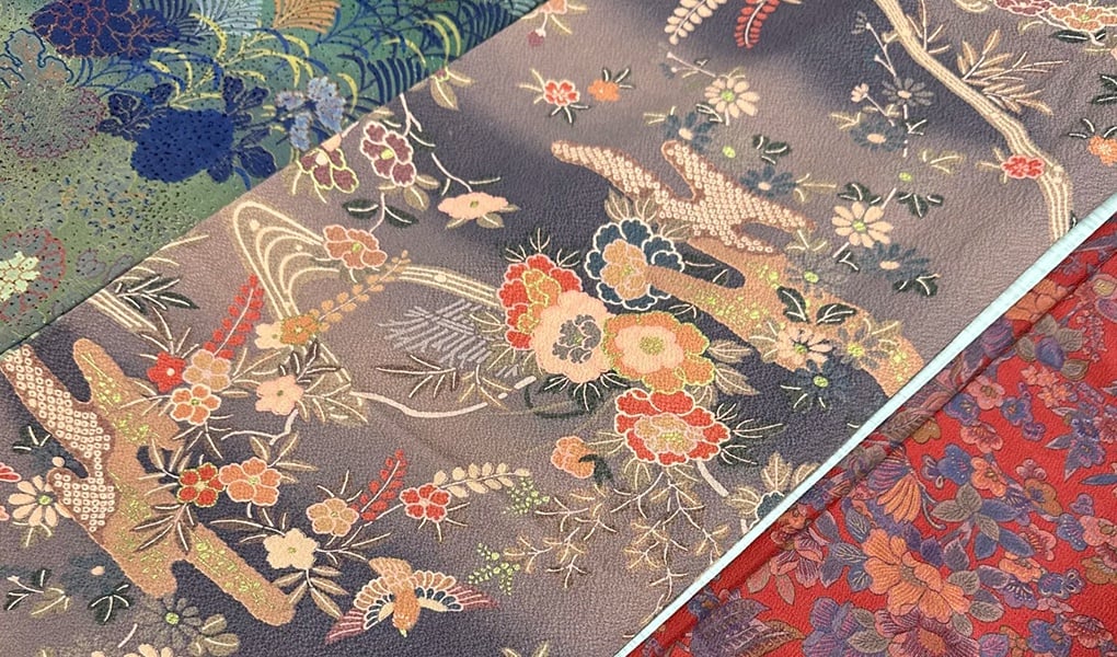 pure silk tanmono