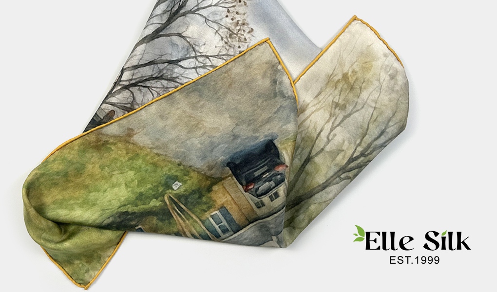 transform painting to scarf