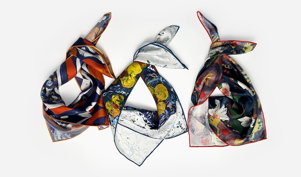 silk scarf
