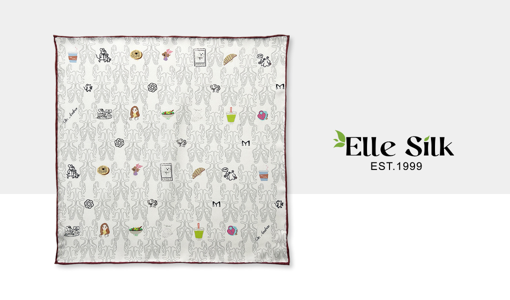 custom silk scarves for alumni gifts