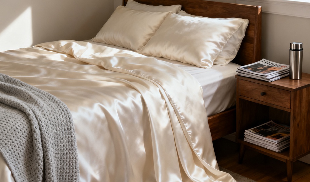 seamless silk sheets