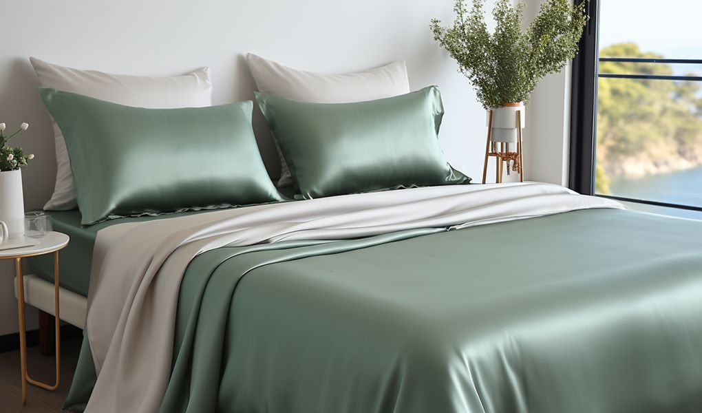 silk bedding meets everyday comfort