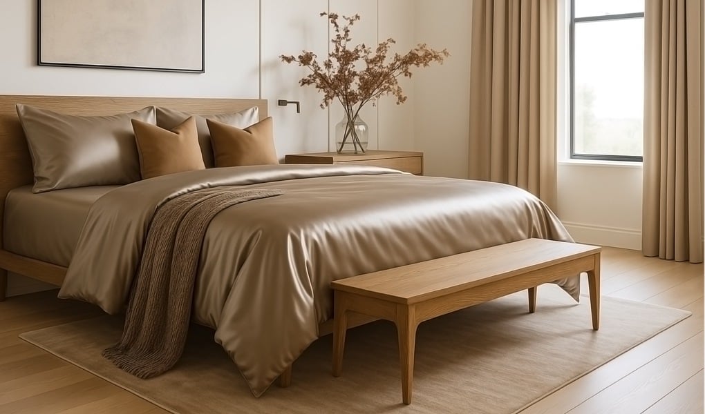 silk bedding