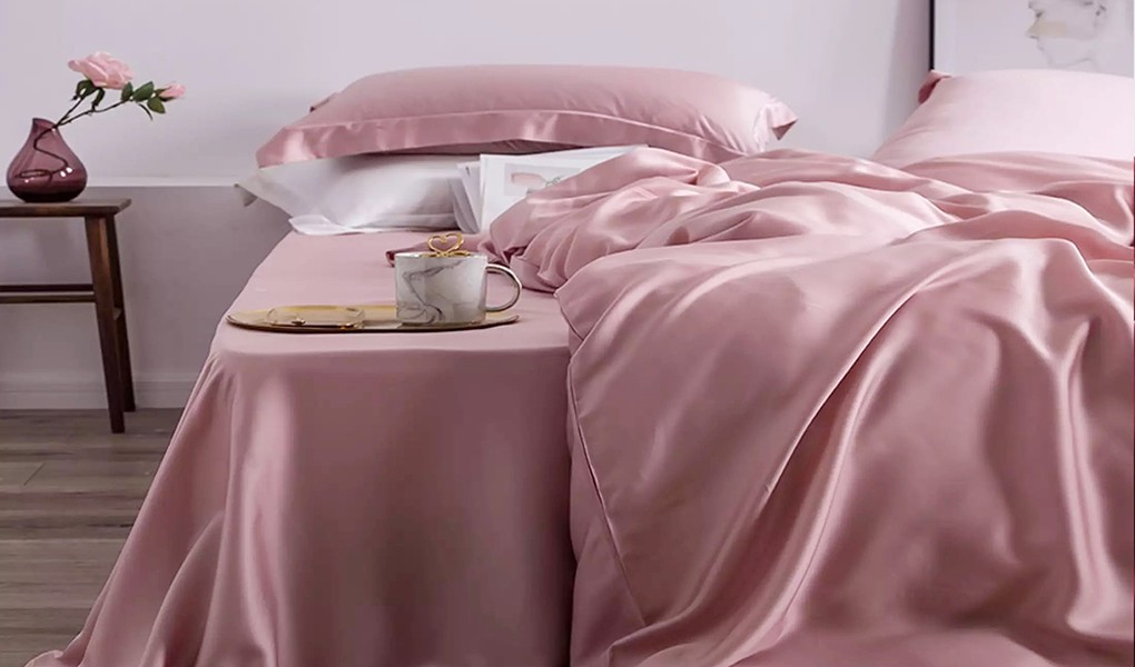 pink silk duvet covers from the finest mulberry silk only