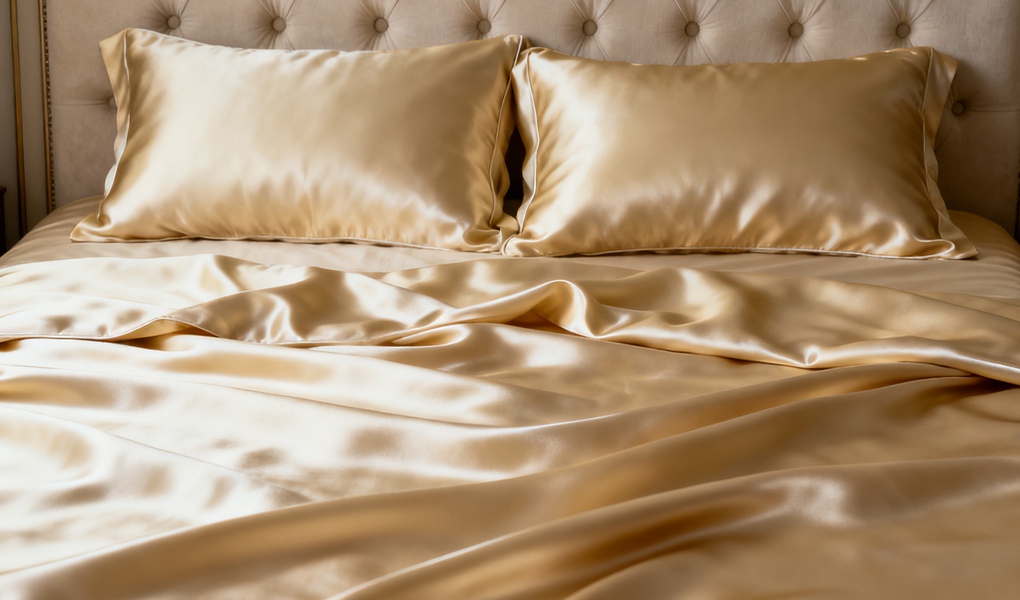 silk bed linen enhances feng shui harmony