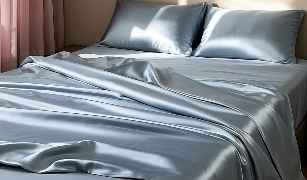 silk bed linen