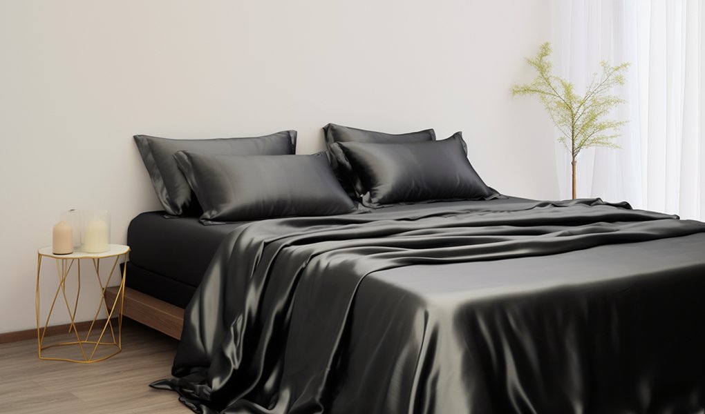 silk bed linen