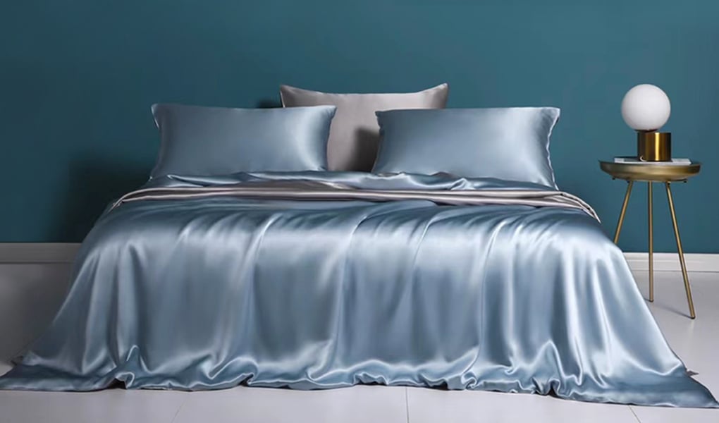 silk bed linen set