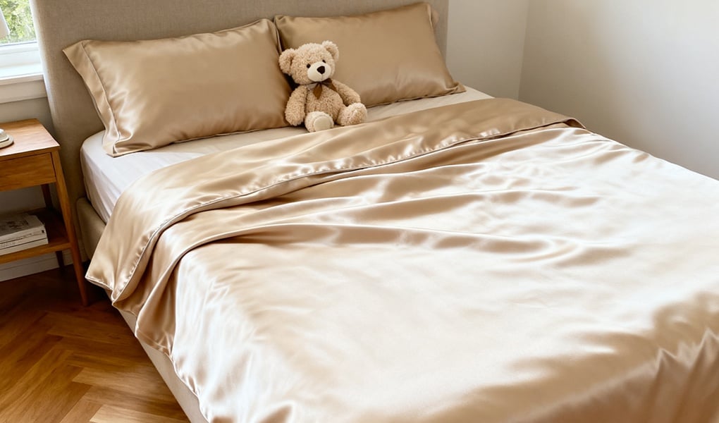 silk bed sheets