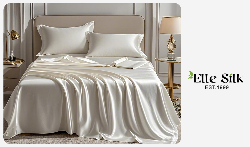 from silkworm to silk bed sheets