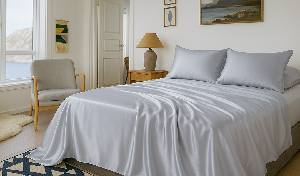 silk bed sheets