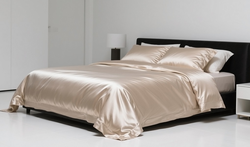 silk bed sheets