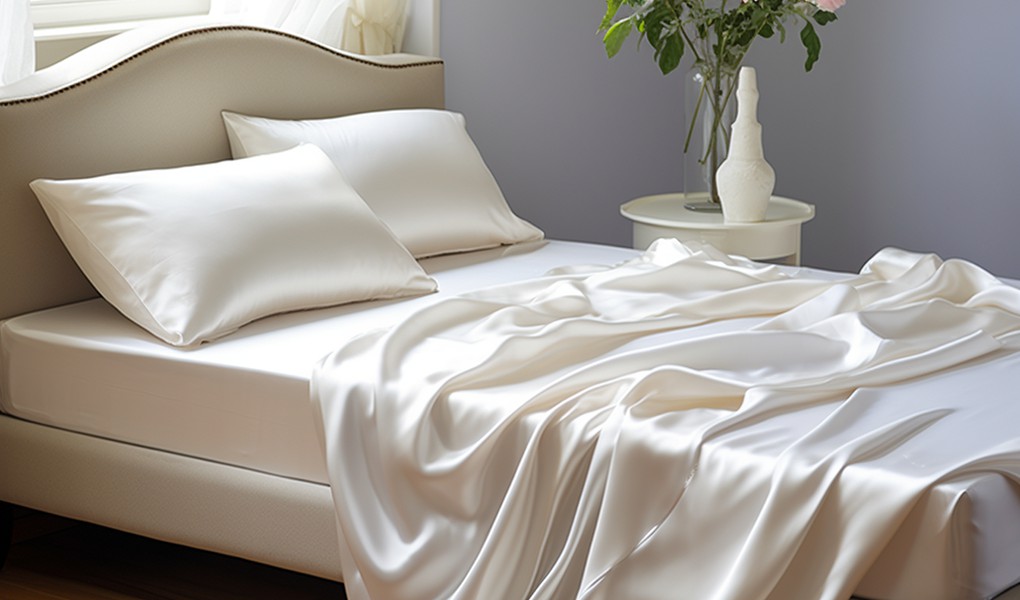 seamless silk bed sheets