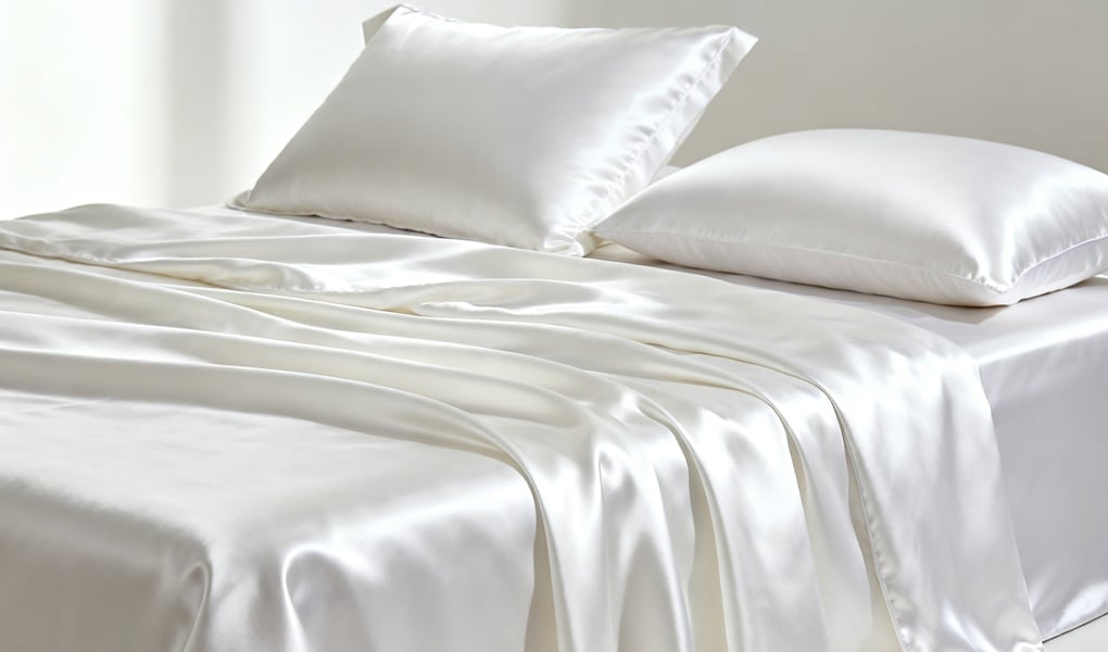 silk bed sheets