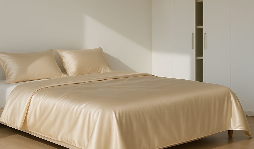 silk bed sheets