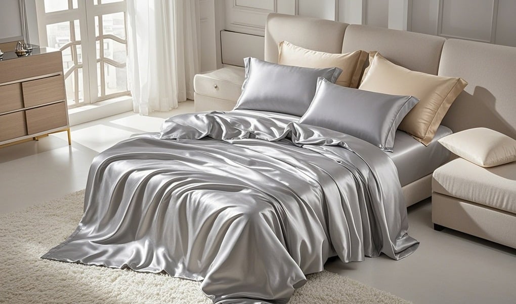 silk bed sheets