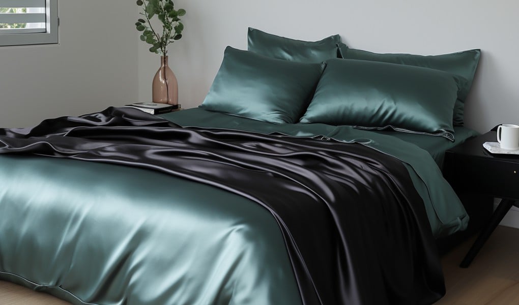 30 Momme silk bed sheets