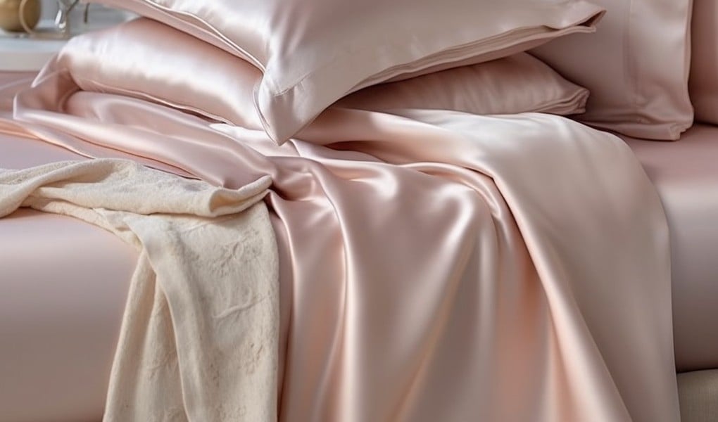 silk bed sheets for sleep