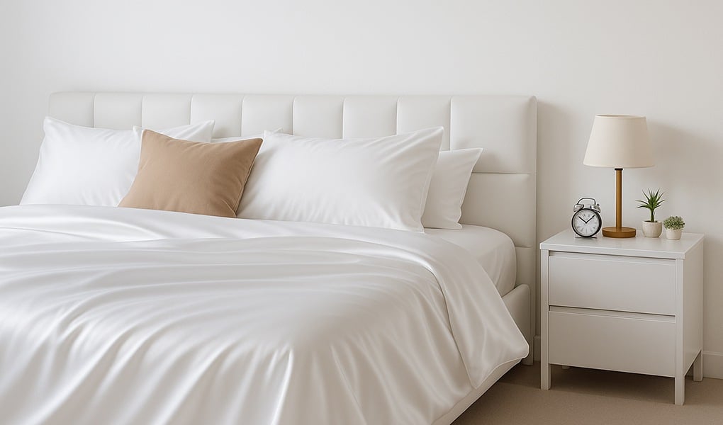 silk bedding