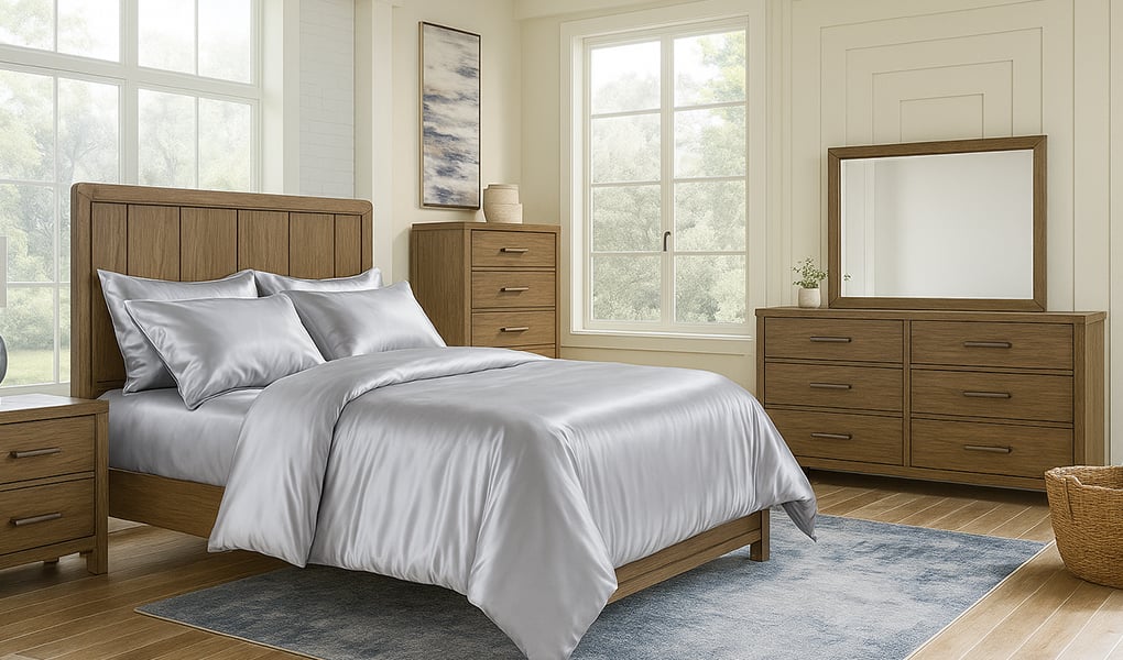 silk bedding