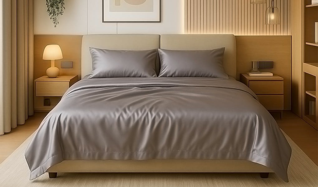 silk bedding