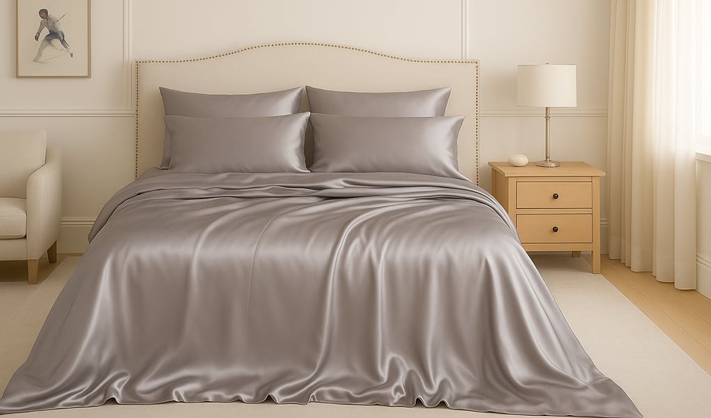 silk bedding for dust mites