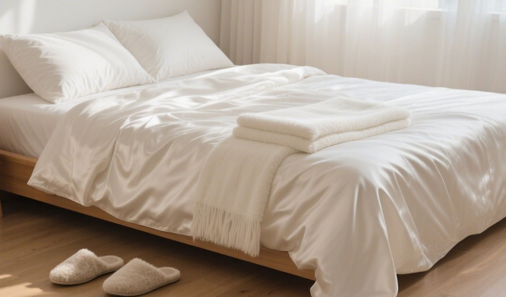 silk bedding