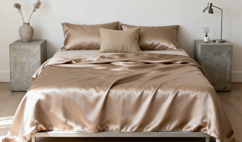 bedroom decor silk bedding guide