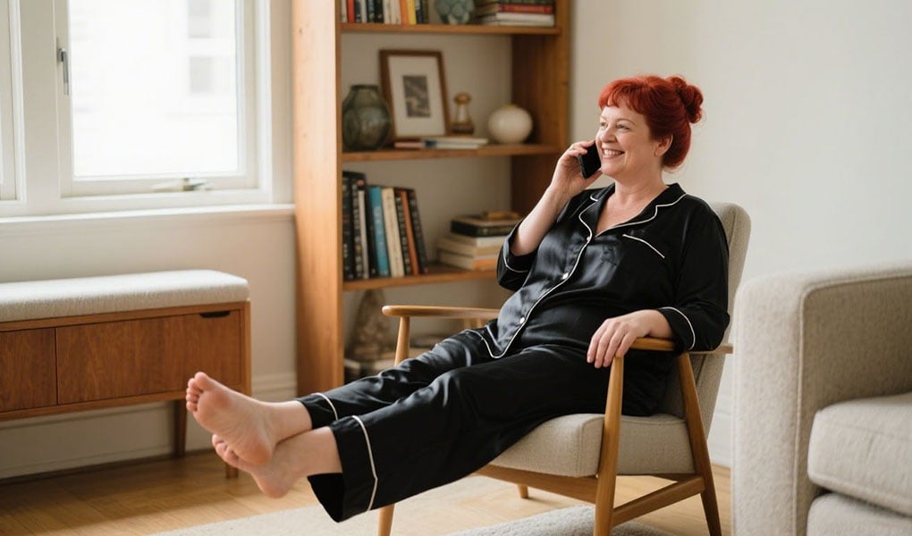 silk sleepwear