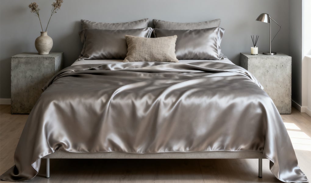 hotels use silk bedding