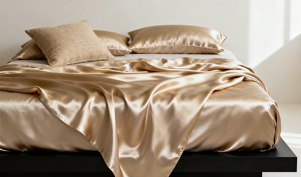 silk bedding