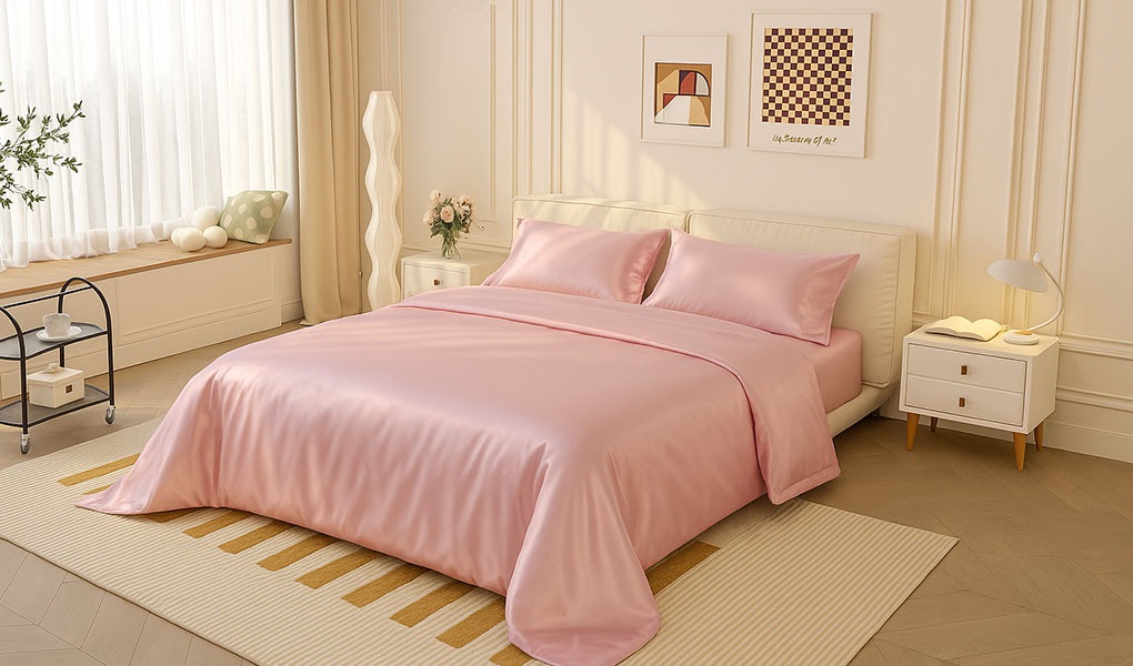 luxurious silk bedding brands