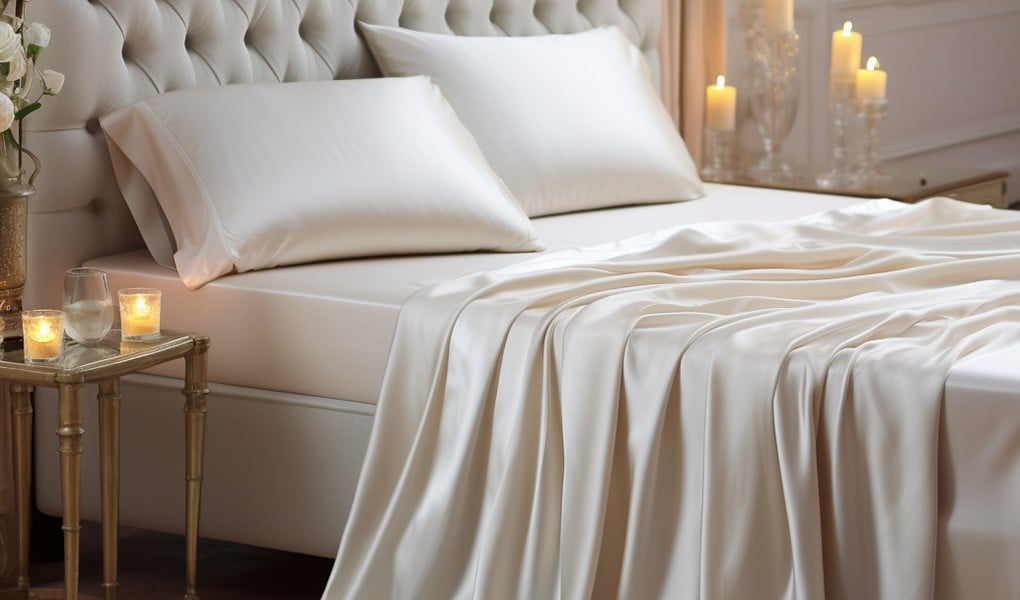 silk bedding