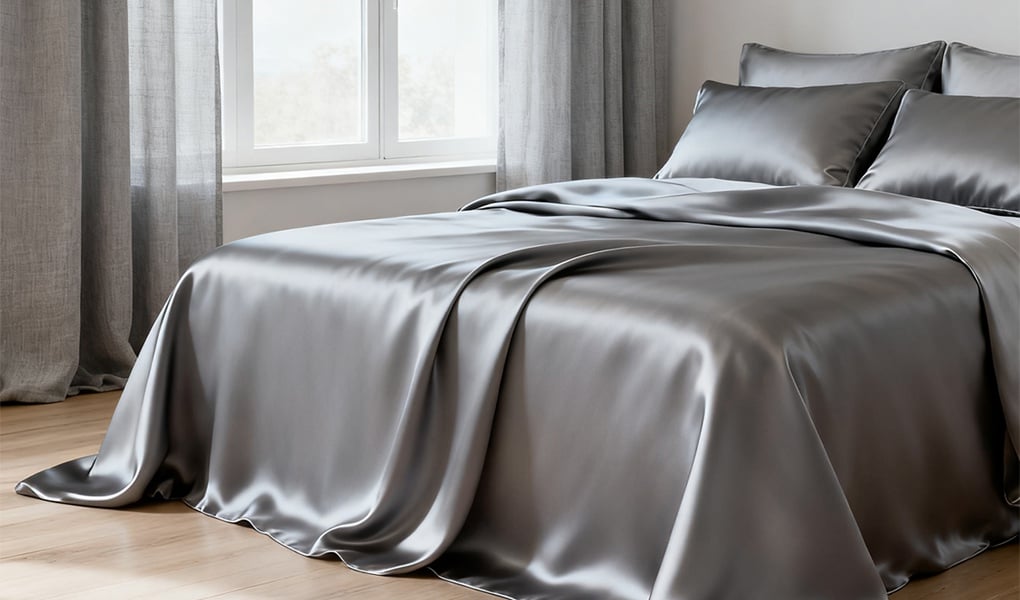 high-quality custom-sized silk bedding