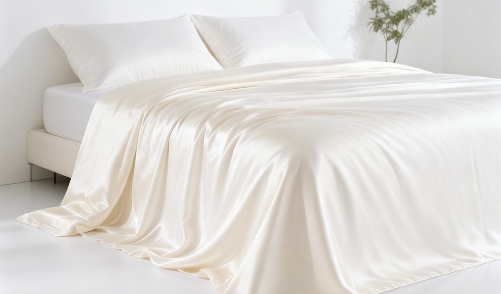 is sleeping on silk bedding too hot