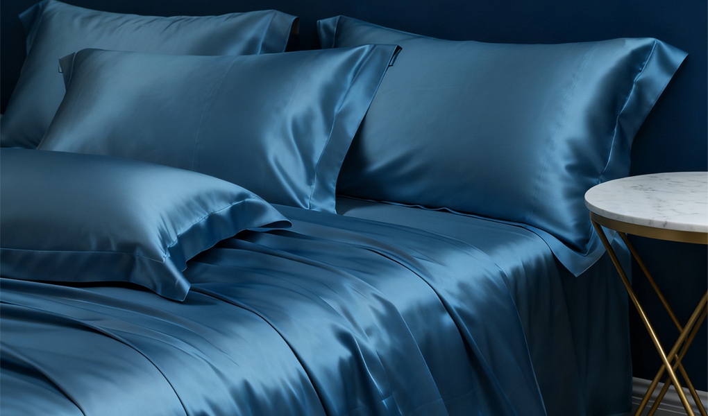 silk bedding care