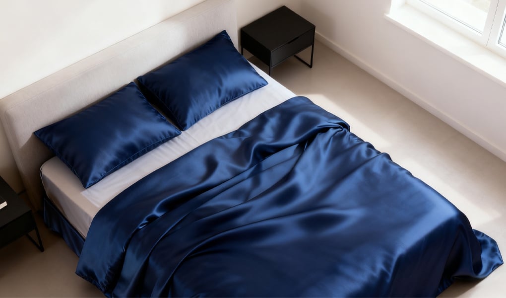 luxury silk bedding