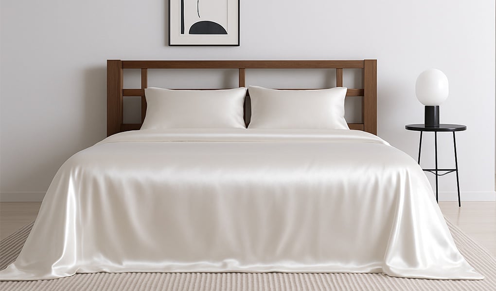 silk bedding