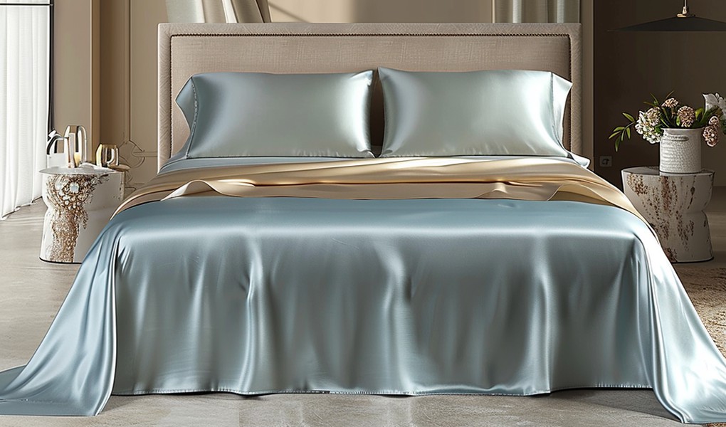 spot genuine silk bedding