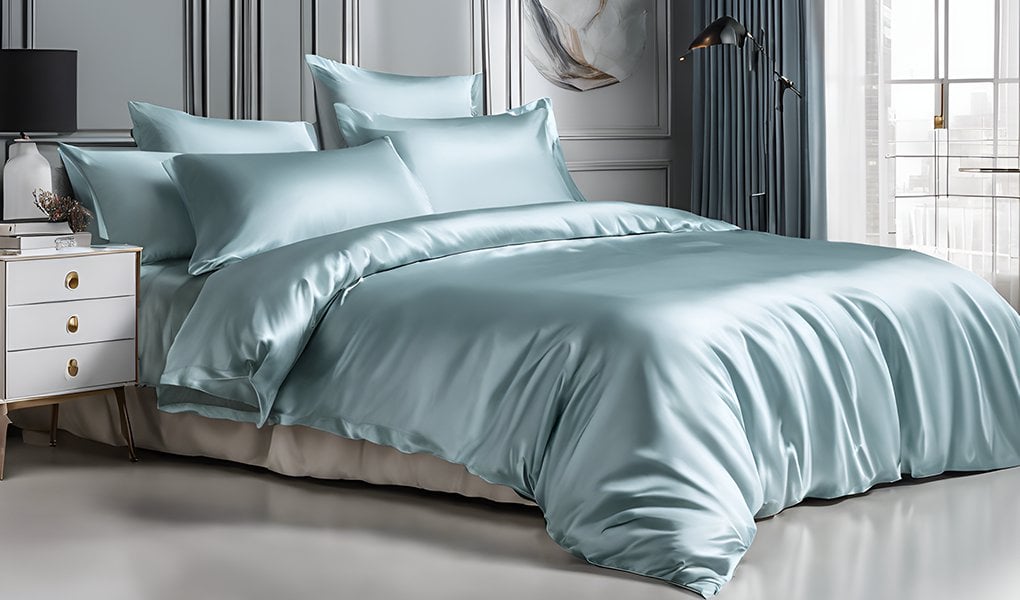 silk bedding elevates comfort