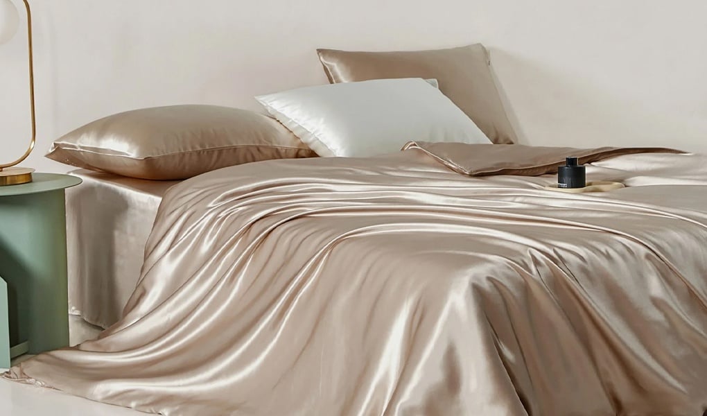 silk bedding
