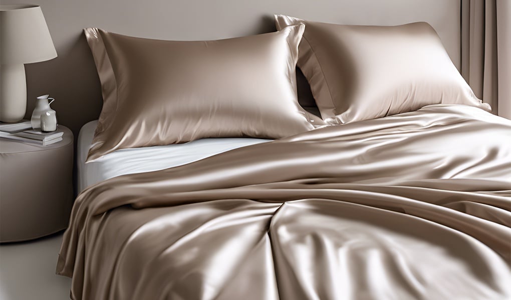 silk bedding