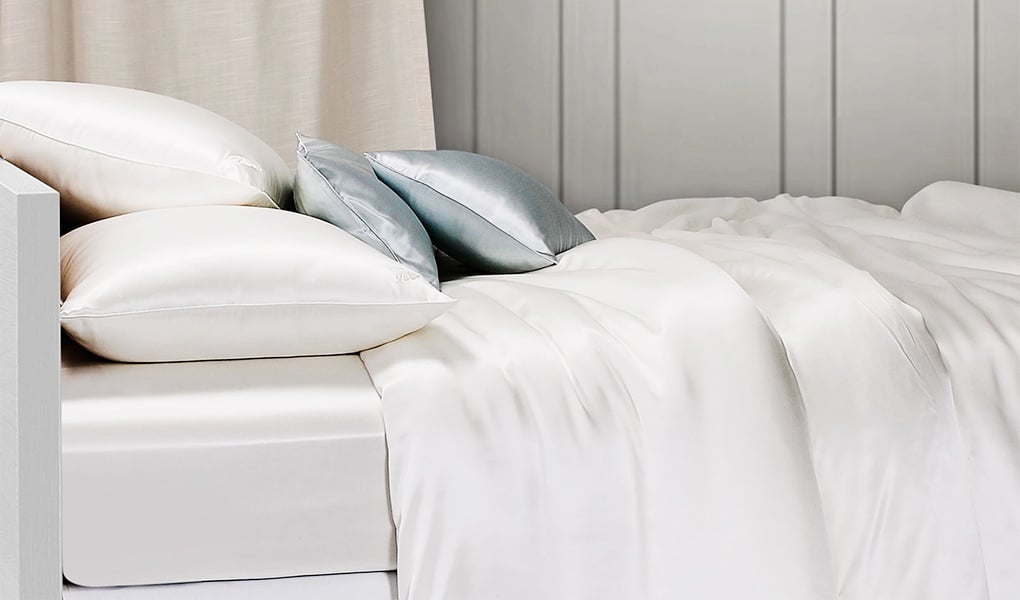 silk bedding for deep pocket mattress