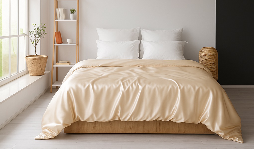 silk bedding