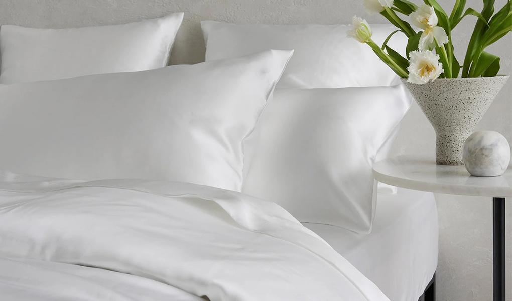 greet summer with silk bedding