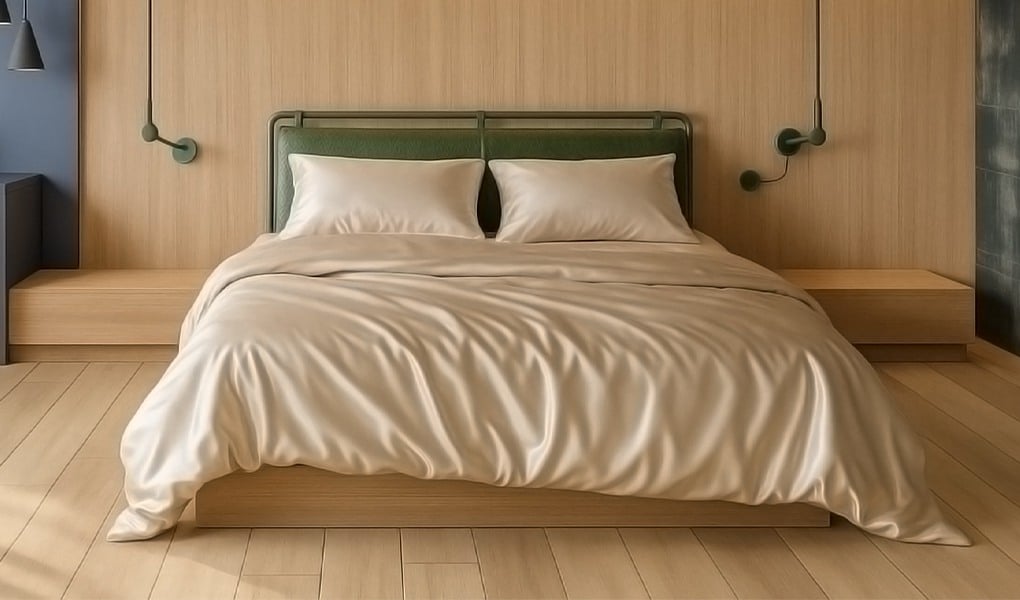 silk bedding