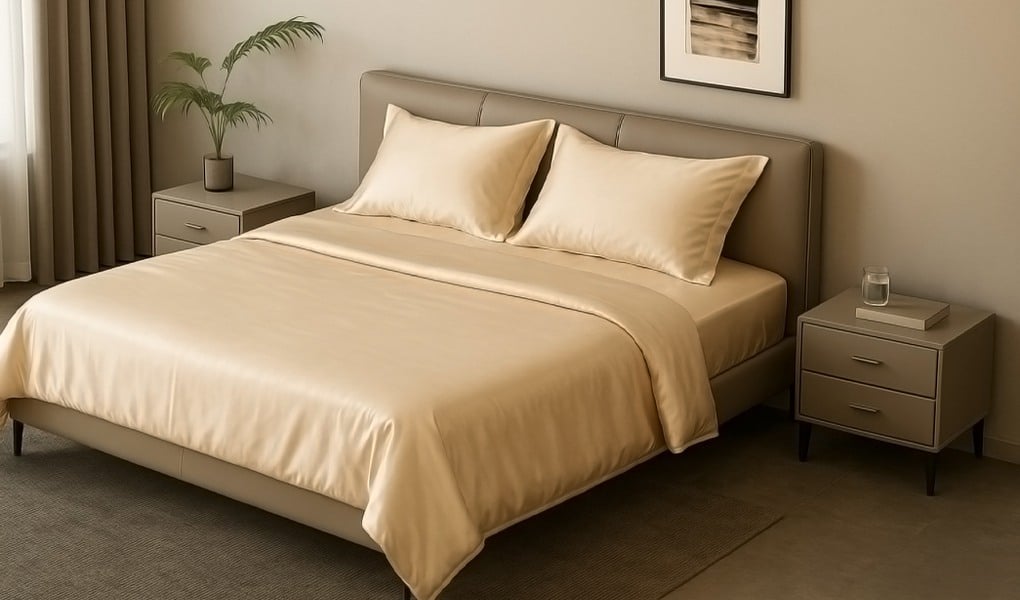 silk bedding