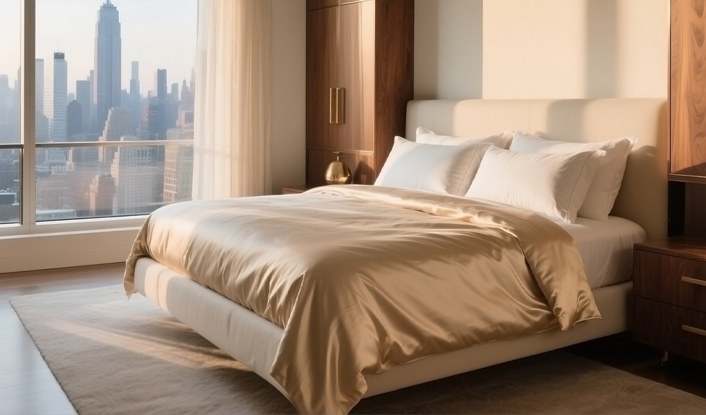 silk bedding