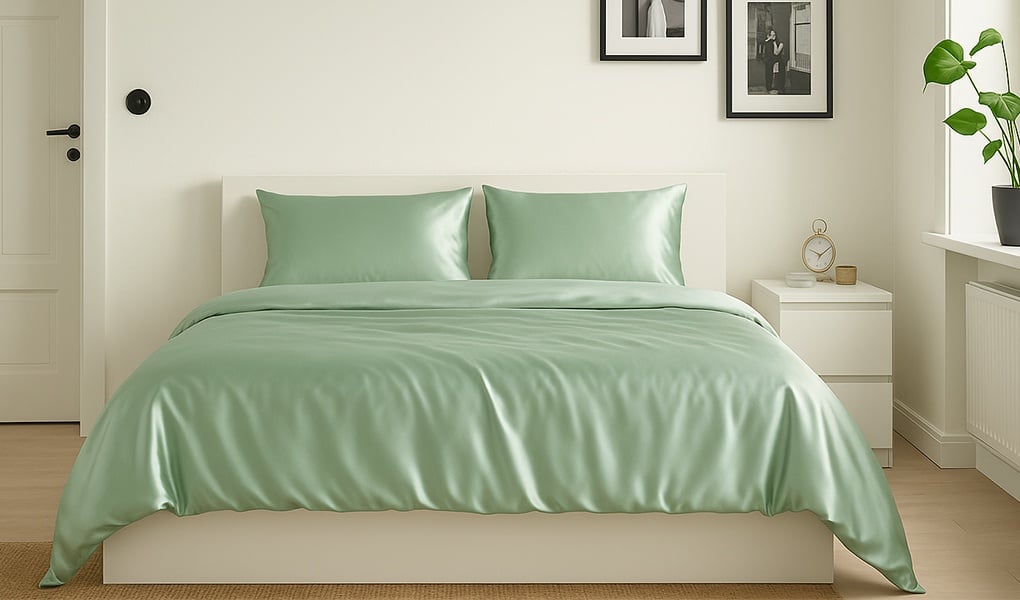 morden silk bedding